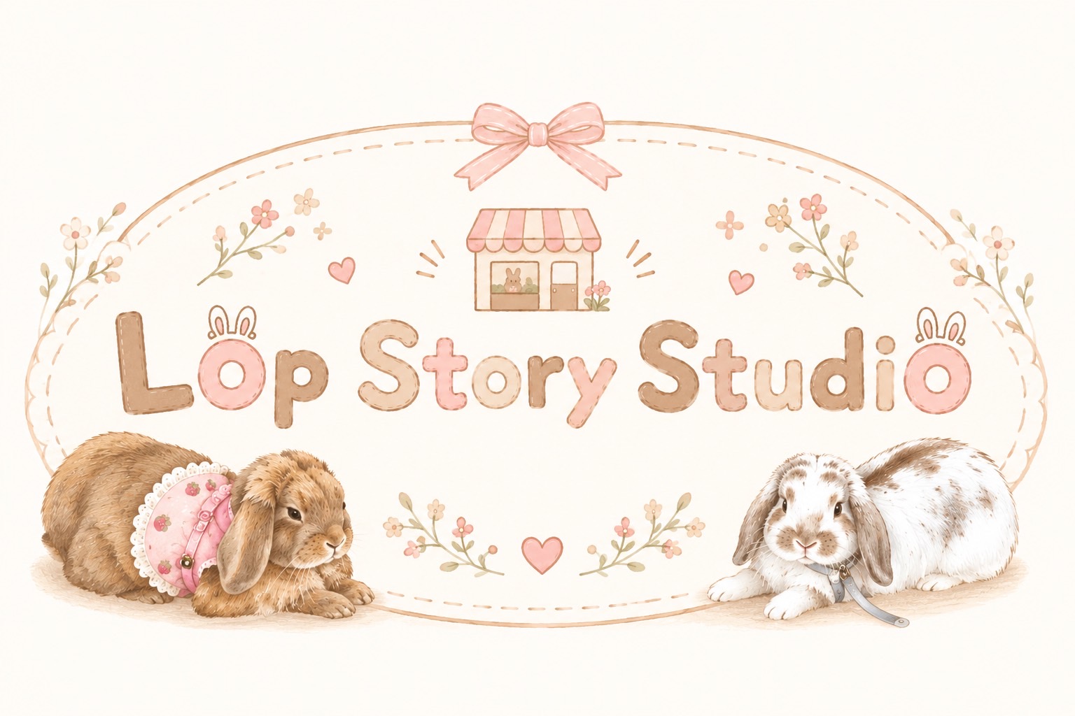 Lop Story Studio チャチャとチャムのロゴ